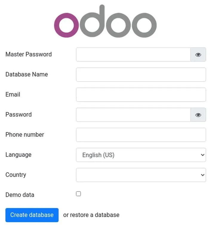 Odoo教程