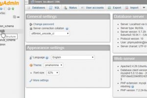 如何用phpMyAdmin在数据库中创建表