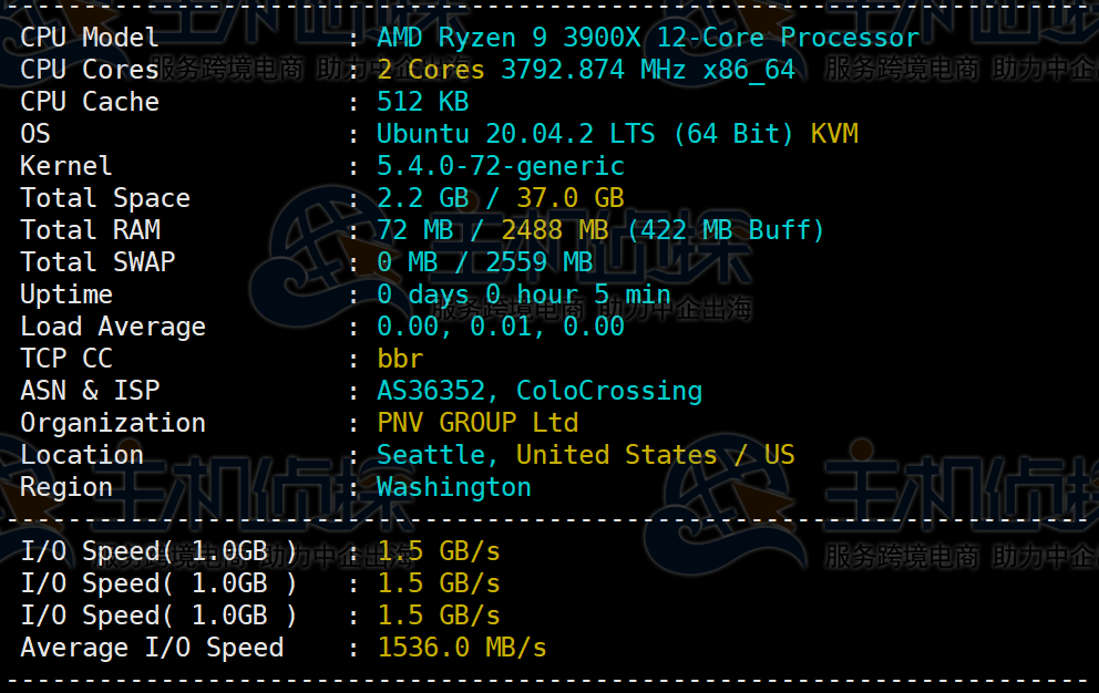 RackNerd AMD Ryzen VPS