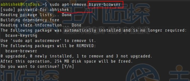 Ubuntu系统卸载应用程序常用命令