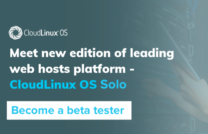 CloudLinux OS Solo