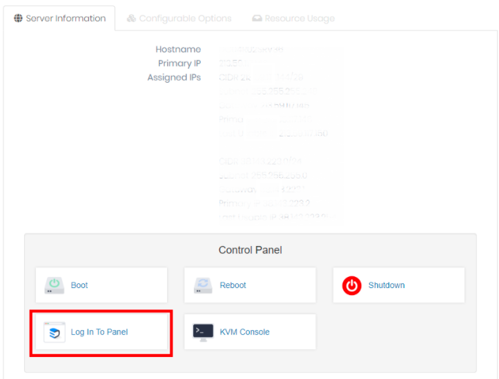 DediPath控制面板