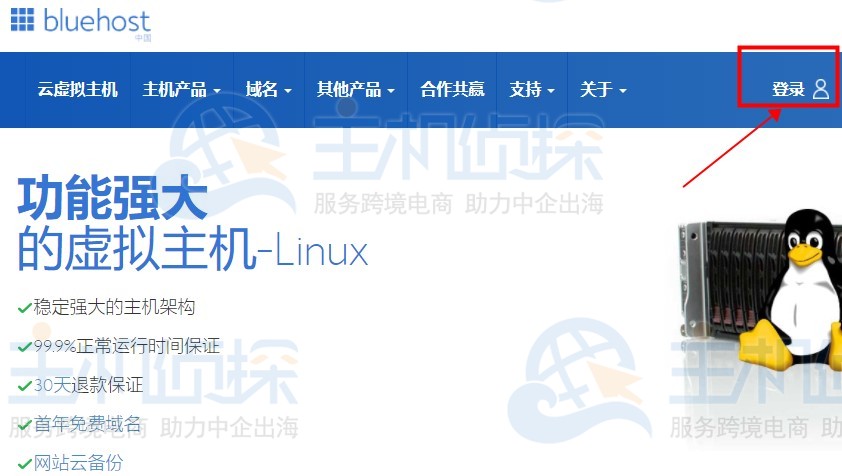 BlueHost主机教程
