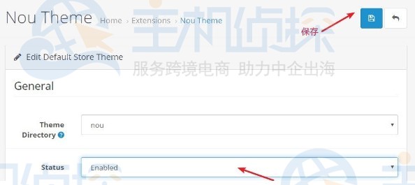 OpenCart主题安装