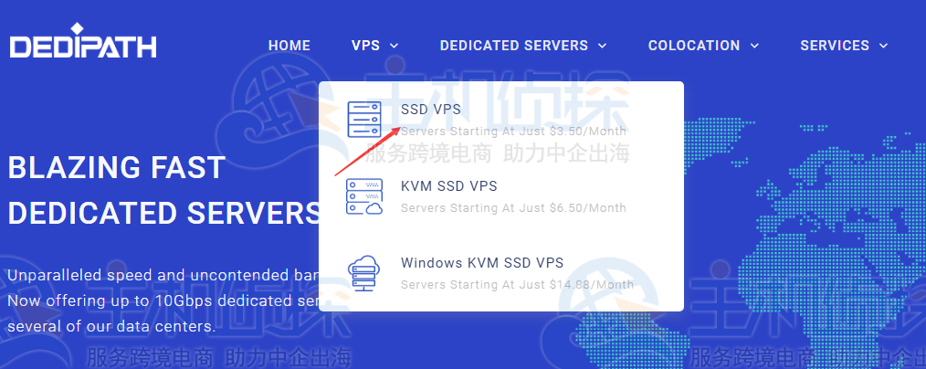 DediPath官网首页