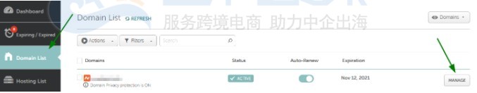 Namecheap域名自动续订