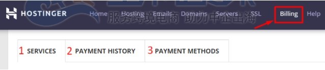 Hostinger控制面板