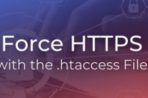 使用.htaccess文件强制跳转至https