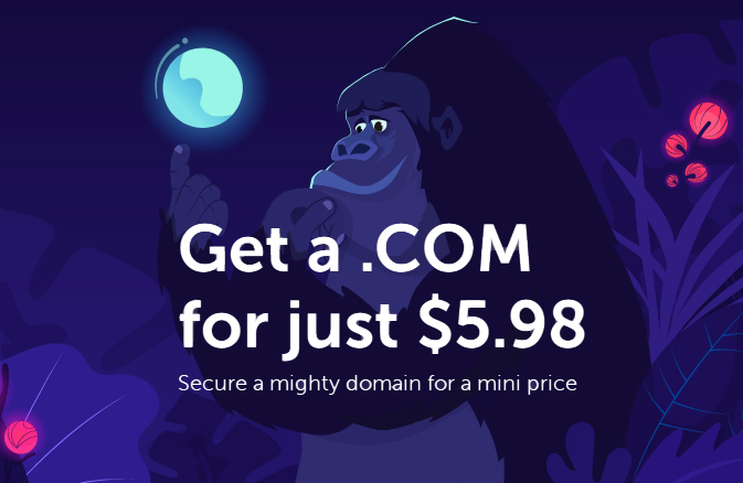 Namecheap年中钜惠 .com域名新用户注册仅需38元 