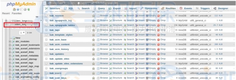 Joomla管理员密码重置