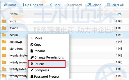 WordPress主题卸载