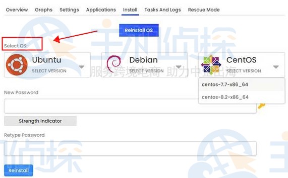 PacificRack重装系统