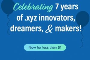 Dynadot庆祝.xyz成立七周年特惠