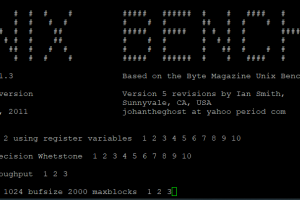 UnixBench一键跑分测试脚本