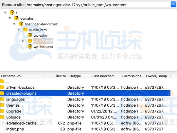禁用WordPress插件