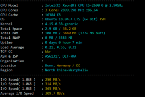 RackNerd美国高防VPS性能