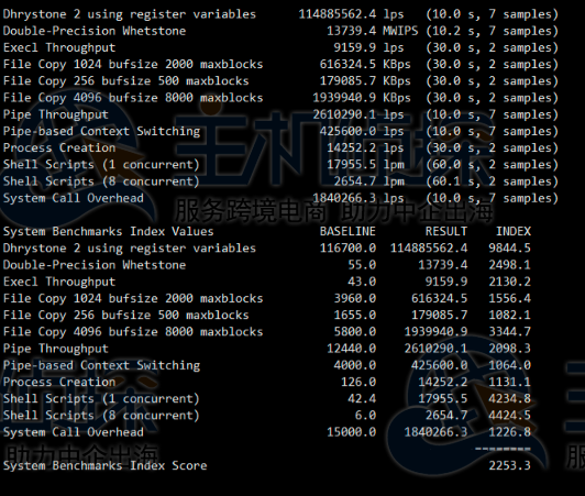 RackNerd美国高防VPS跑分