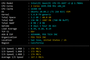 RAKsmart美国云服务器CPU和I/O读写