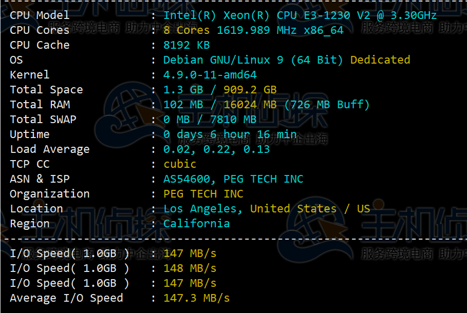 RAKsmart美国CN2 GIA服务器