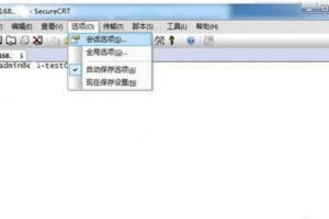 SecureCRT中文乱码解决方法