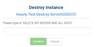 Hostwinds取消每小时VPS步骤