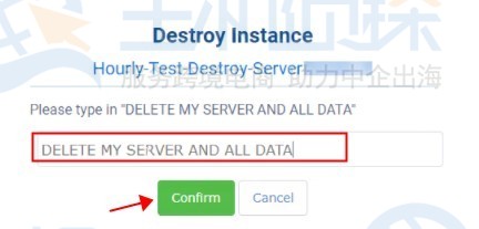 Hostwinds取消每小时VPS步骤