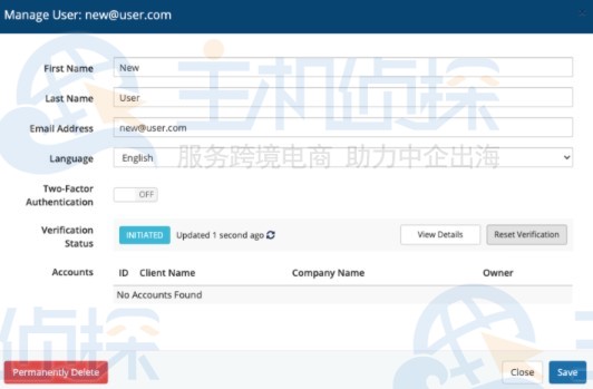 WHMCS 8.2用户身份验证