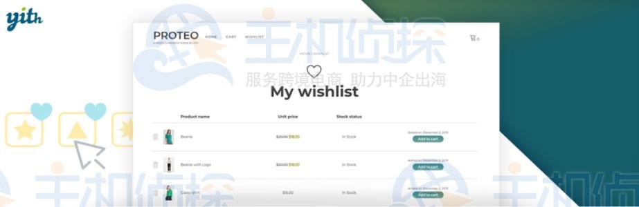 YITH WooCommerce Wishlist