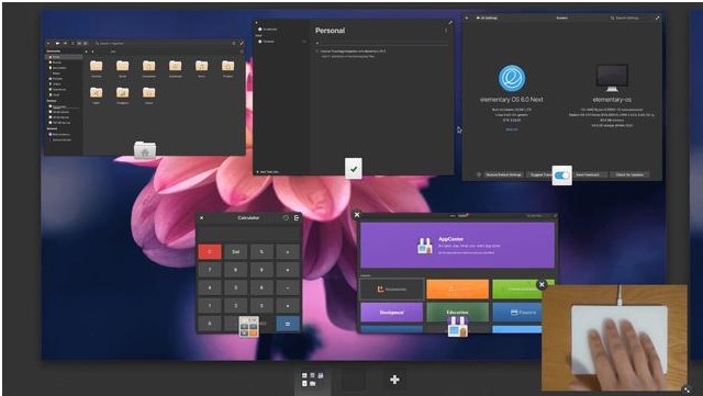 elementary OS 6触屏设计