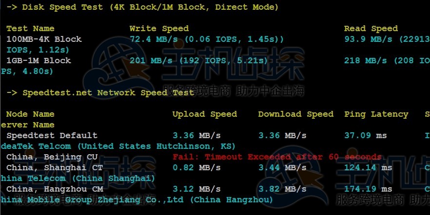megalayer美国服务器测评