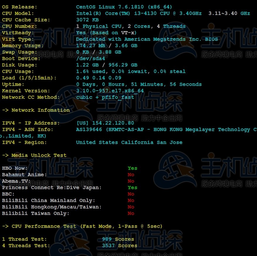 megalayer美国服务器测评