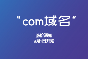 com域名
