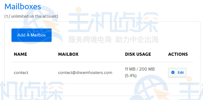 DreamHost邮箱