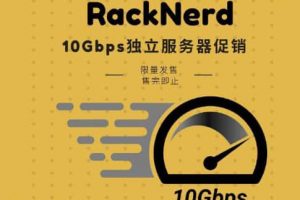 RackNerd美国大带宽服务器活动