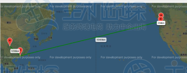 SpatanHostr美国高防VPS的去程路由跟踪