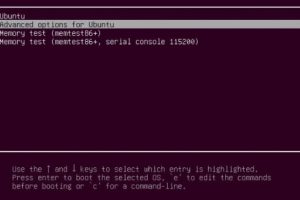 Ubuntu开机黑屏无法进入系统的解决方法