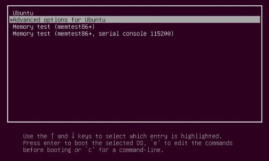 Ubuntu开机黑屏无法进入系统的解决方法