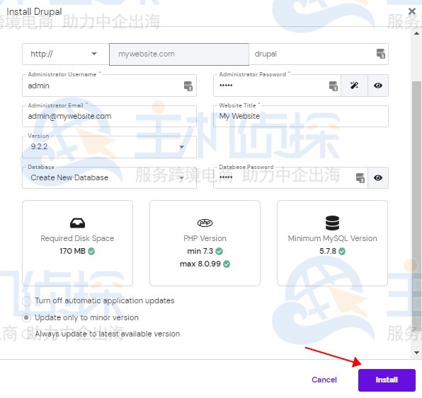 Hostinger主机自动安装Drupal图文教程