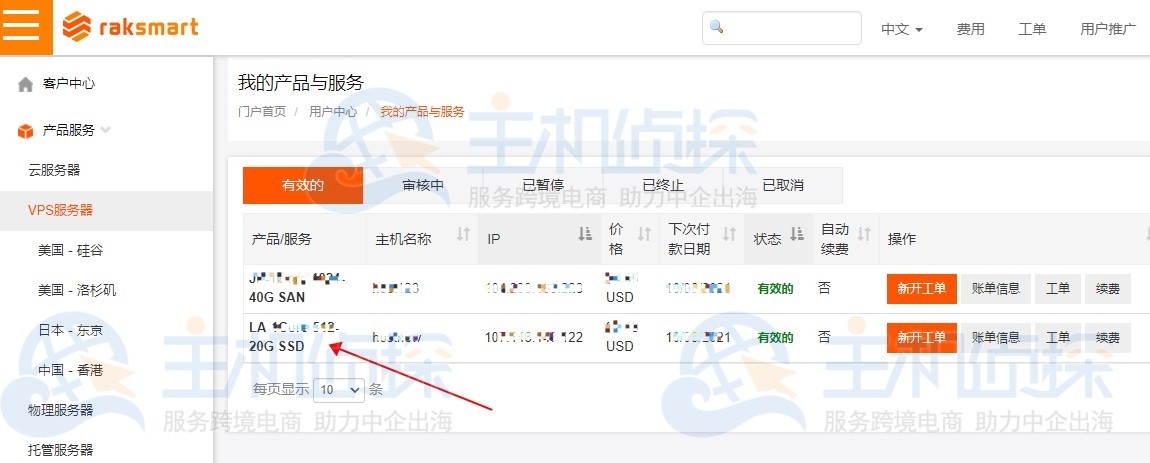 RAKsmart VPS服务器