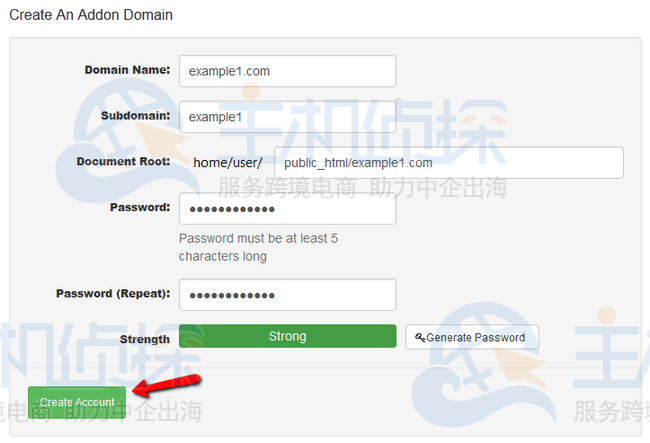 创建一个新的插件域