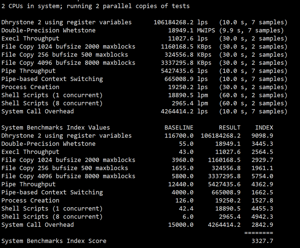 RackNerd跑分测试