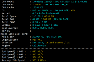 RAKsmart香港云服务器评测