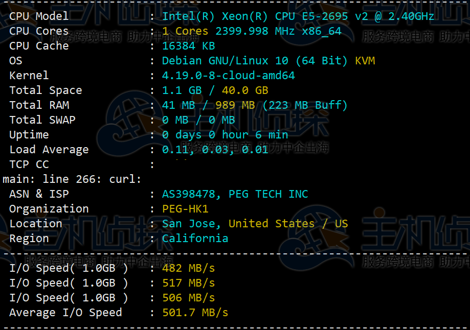 RAKsmart香港云服务器评测