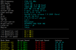 RAKsmart日本服务器评测