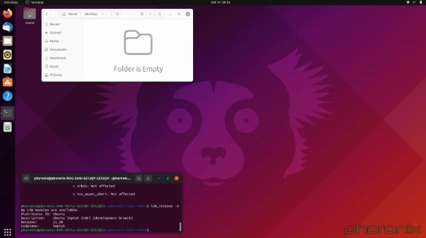 Ubuntu 21.10发布