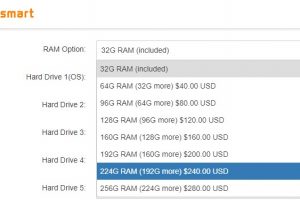 服务器内存大小