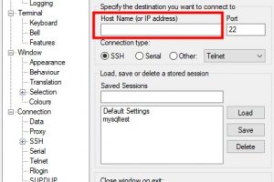 PuTTY远程连接服务器
