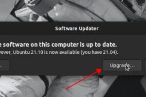 如何将Ubuntu升级到Ubuntu 21.10