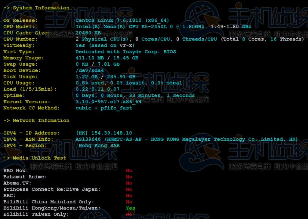 Megalayer新加坡服务器评测