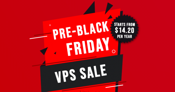 CloudCone黑五预售来袭 美国大硬盘VPS低至$14.2/年